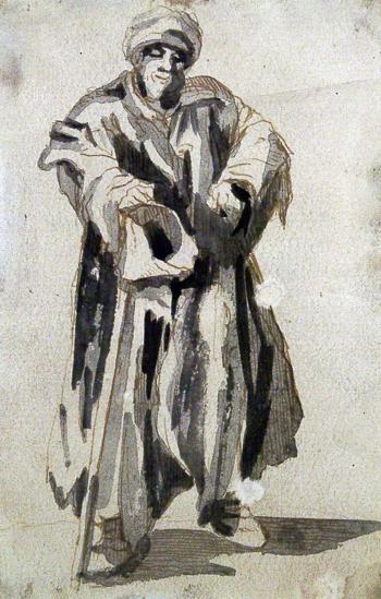 Beggar (From the series 'Mendiants de Paris')