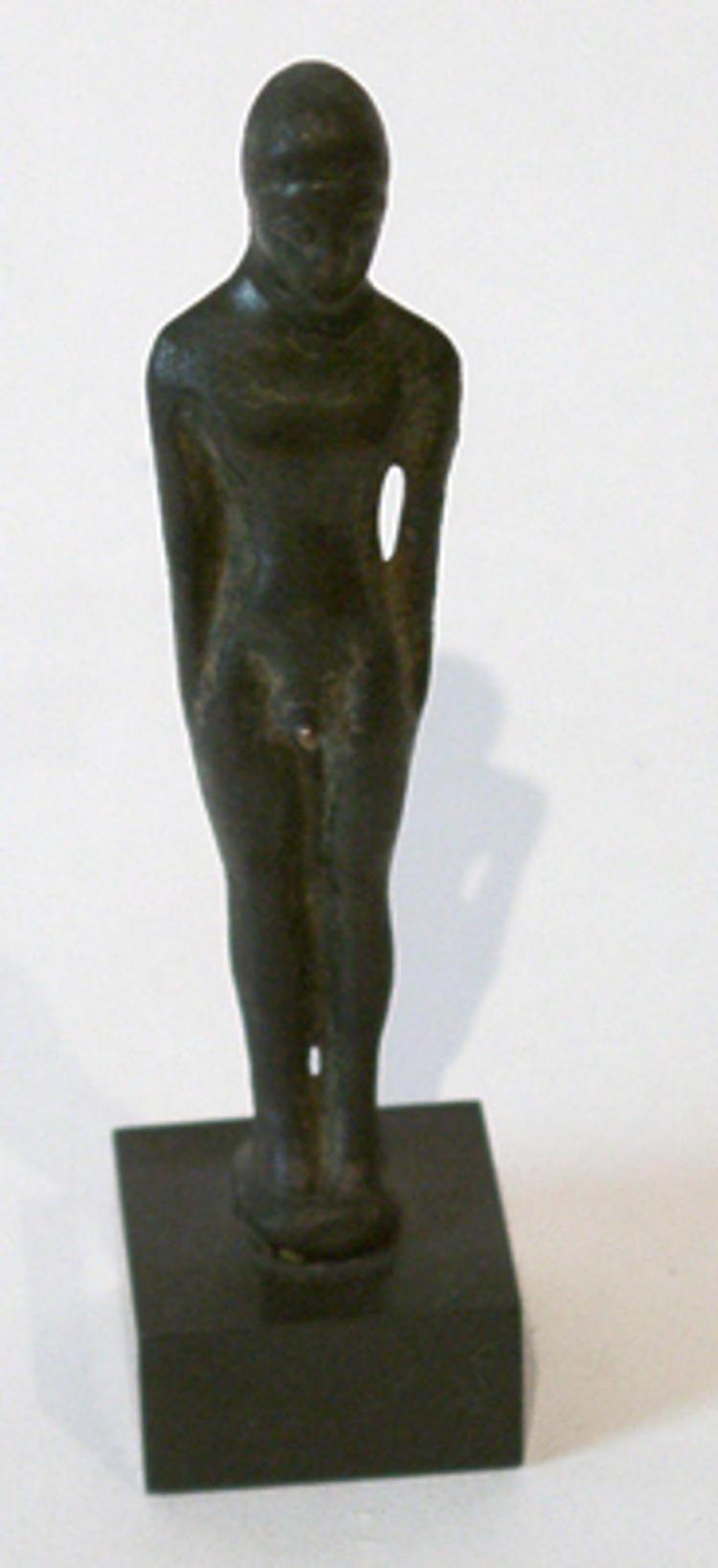 Bronze Male Figure of the Kouros Type