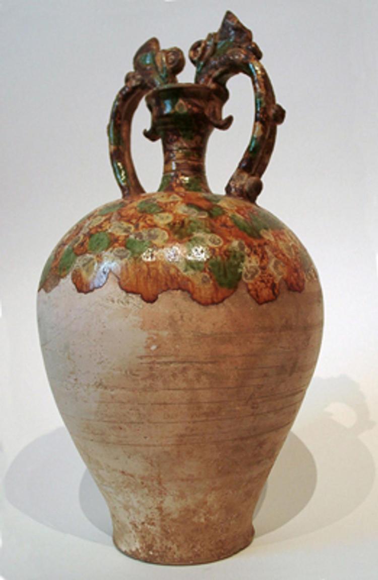 Glazed Pottery Amphora