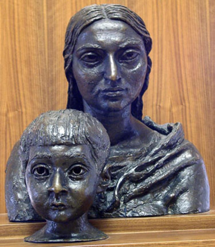 Heads of New York Madonna and Child
