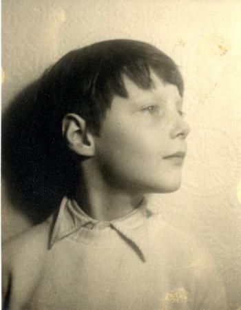 Photograph of Roland Joffe as a boy